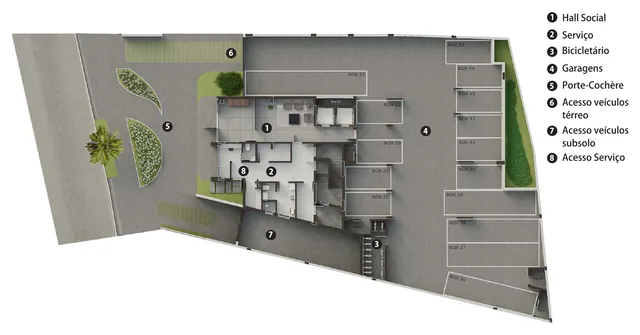 Planta do térreo